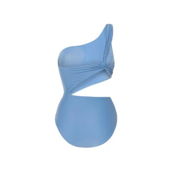 esmara® Damen Badeanzug mit herausnehmbaren Pads (Blau, 36) - B-Ware sehr gut