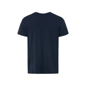 LIVERGY® Herren T-Shirts, 3 Stück, reine Bio-Baumwolle (navy/schwarz/weiß, XL(56/58)) - B-Ware neuwertig