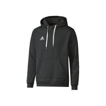 adidas Herren Sweathoody mit Kängurutasche (schwarz, L) - B-Ware neuwertig