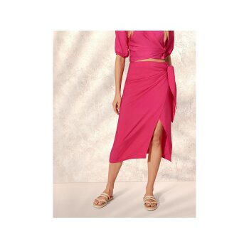esmara® Damen Wickelrock / Rock mit ressourcenschonender Viskose (pink, 36) - B-Ware neuwertig