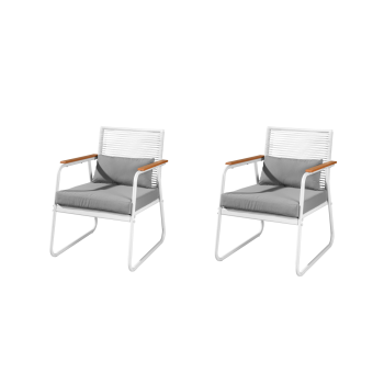 LIVARNO home Stühle, 2er-Set, weiß - B-Ware sonstiges