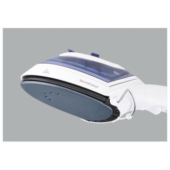SILVERCREST® Dampfbürste, 4-in-1 (weiß/dunkelblau) - B-Ware sehr gut