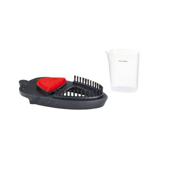 SILVERCREST® Dampfbürste, 4-in-1 (weiß/dunkelblau) - B-Ware sehr gut
