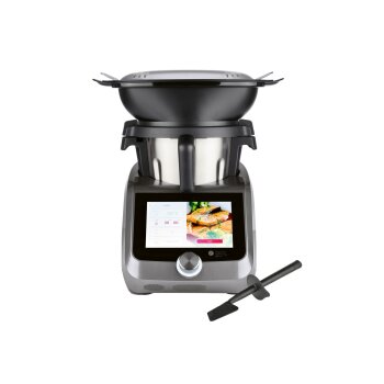 SILVERCREST® KITCHEN TOOLS Monsieur Cuisine Smart SKMS 1200 B1 Titanium - B-Ware gut