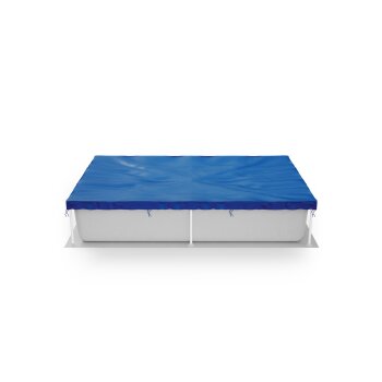 LIVARNO home Pool-Abdeckplane, eckig / rund, 300 x 207 cm / Ø 366 cm (300 x 207cm) - B-Ware sehr gut