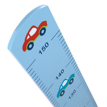 roba Messlatte Rennfahrer, Auto Motiv, Skala bis 150 cm -...