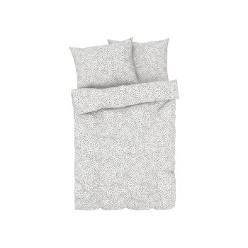 LIVARNO home Mikrofaser-Satin-Bettwäsche, 200 x 220...