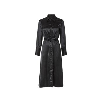 esmara® Damen Satin-Kleid, moderne Midi-Länge - B-Ware