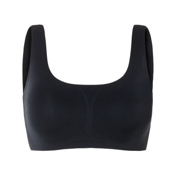 esmara® Damen Lasercut-Bustier, anschmiegsam und unsichtbar (schwarz, M (40/42)) - B-Ware neuwertig