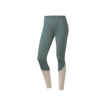 CRIVIT Damen Funktionstights mit Schlüsseltasche im Bund (grün, M(40/42)) - B-Ware neuwertig