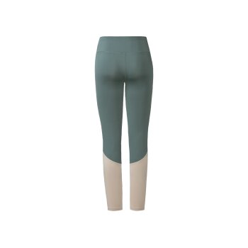CRIVIT Damen Funktionstights mit Schlüsseltasche im Bund (grün, M(40/42)) - B-Ware neuwertig