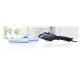 SILVERCREST® Dampfbürste, 4-in-1 (schwarz/dunkelblau) - B-Ware gut