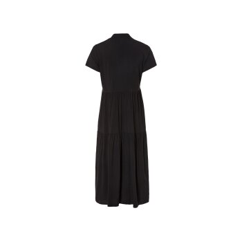 esmara® Damen Tunika-Kleid mit dekorativen Kordeln (schwarz, 34) - B-Ware neuwertig