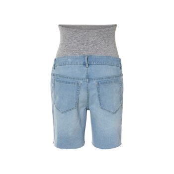 esmara® Damen Umstands-Jeansshorts mit hohem Baumwollanteil - B-Ware