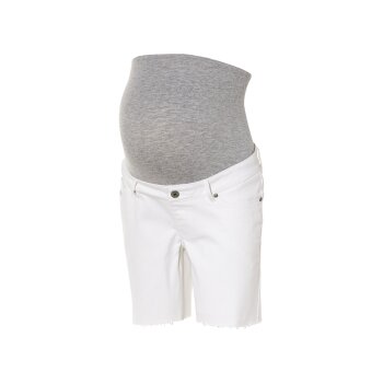 esmara® Damen Umstands-Jeansshorts mit hohem Baumwollanteil - B-Ware