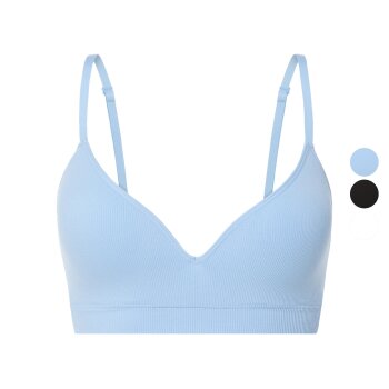 esmara® Damen Soft-BH, seamless, in...