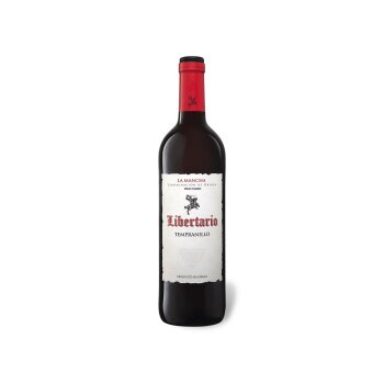 Libertario Tempranillo trocken vegan, Rotwein 2023