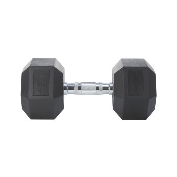 CRIVIT Hexagonhantel, 17,5 kg, mit gusseisernem Kern -...