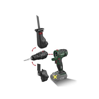 PARKSIDE® 20 V Akku-Kombigerät PKGA 20-Li C2 -...
