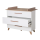 roba Wickelkommode Ole, Eiche/weiß - B-Ware sehr gut