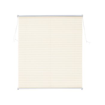 LIVARNO HOME Plissee-Rollo für Fenster, 85 x 130 cm (Creme) - B-Ware sehr gut
