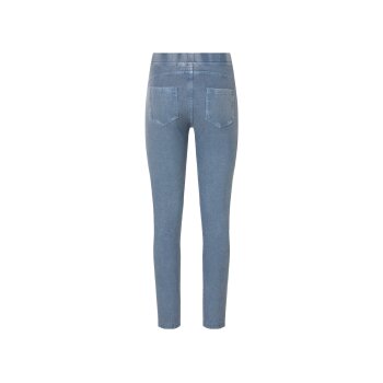 esmara® Damen Jeggings mit Fake-Taschen vorn (hellblau, XL(48/50)) - B-Ware neuwertig