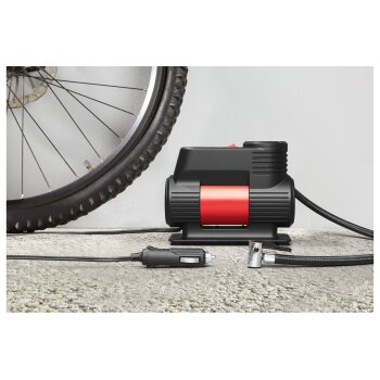 ULTIMATE SPEED® Mini-Kompressor »UMK 10 D3«, 12-V-Anschluss - B-Ware sehr gut