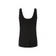 esmara® Damen Tops, 2 Stück, mit weitem Rundhalsausschnitt (schwarz/beige, S(36/38)) - B-Ware neuwertig