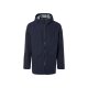 LIVERGY® Herren Regenparka, mit weitenverstellbarer Kapuze (navy, L(52/54)) - B-Ware neuwertig