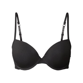 esmara® Damen Bügel-BHs, 2 Stück, mit gepaddeten Cups (schwarz, 80B) - B-Ware neuwertig