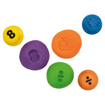 Playtive Knete-Set, mit Knetstempel - B-Ware