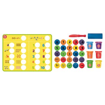 Playtive Knete-Set, mit Knetstempel - B-Ware