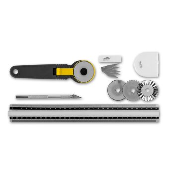 Schneidewerkzeug-Set und Schneide- und Bastelunterlage -...