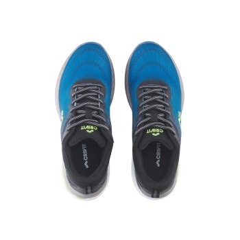 CRIVIT Damen Laufschuhe mit Textilfutter (schwarz/blau, 37) - B-Ware neuwertig