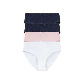 pepperts!® Mädchen Slips, 4 Stück, mit...