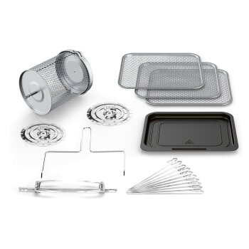 SILVERCREST® KITCHEN TOOLS 9in1 Heißluftfritteuse SHF 1800 B1 - B-Ware sehr gut