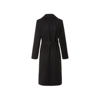 esmara® Damen-Mantel, mit Reverskragen, 42, schwarz - B-Ware neuwertig