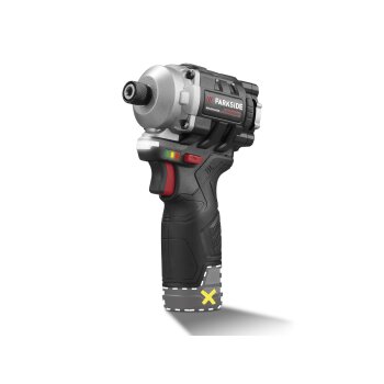 PARKSIDE PERFORMANCE® 12 V Akku-Drehschlagschrauber »PDSSAP 12 A1«, ohne Akku und Ladegerät - B-Ware neuwertig