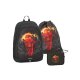 LEGO Schulranzen Set »Light«, 3-teilig (Ninjago rot) - B-Ware sehr gut