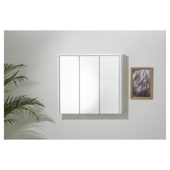 LIVARNO home Spiegelschrank, perlweiß - B-Ware sehr gut