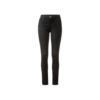 esmara® Damen Jeans, Super Skinny Fit, 5-Pocket-Style (schwarz, 38) - B-Ware neuwertig