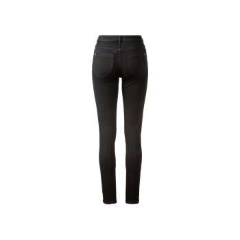 esmara® Damen Jeans, Super Skinny Fit, 5-Pocket-Style (schwarz, 38) - B-Ware neuwertig