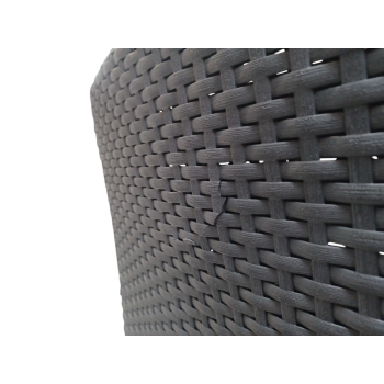 Allibert by Keter Miami Dining Chair mit Kissen, graphite - B-Ware sonstiges