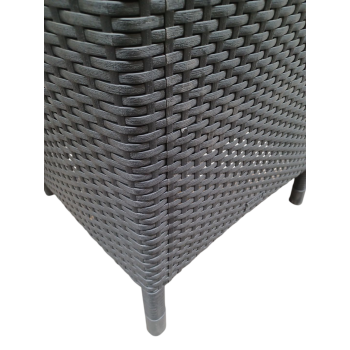 Allibert by Keter Miami Dining Chair mit Kissen, graphite - B-Ware sonstiges