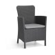 Allibert by Keter Miami Dining Chair mit Kissen, graphite - B-Ware sonstiges