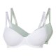 esmara® Damen Bügel-BH, 2 Stück, sanft formgebend - B-Ware