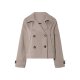 esmara® Damen Trenchjacke, mit breitem Reverskragen - B-Ware