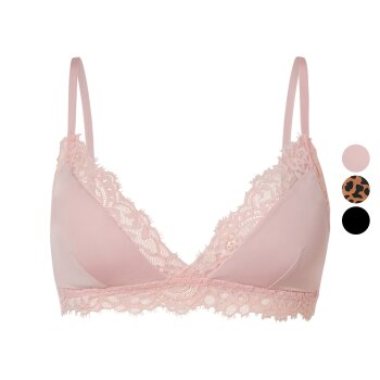 esmara® Damen Bralette mit Spitze - B-Ware
