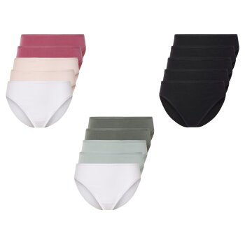 esmara® Damen Hipster, 5 Stück, hoher...
