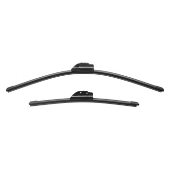 ULTIMATE SPEED® Flachbalkenwischer, 2er-Set, mit flexiblem Gummirücken - B-Ware